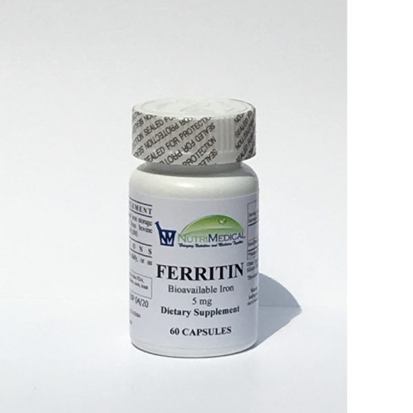 FERRITIN (iron)(60 Caps) NutriMedical