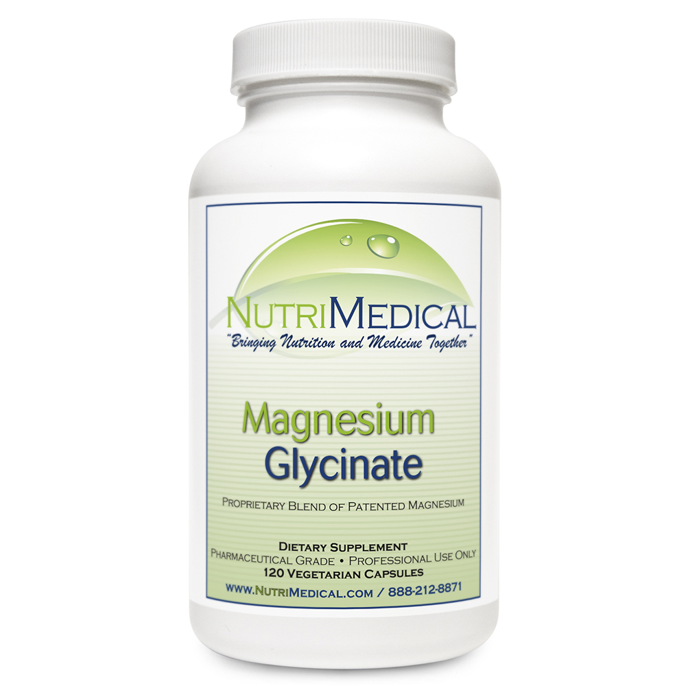 Magnesium Glycinate Heart Vascular Muscle Calcium Counterion Best Tolerated...