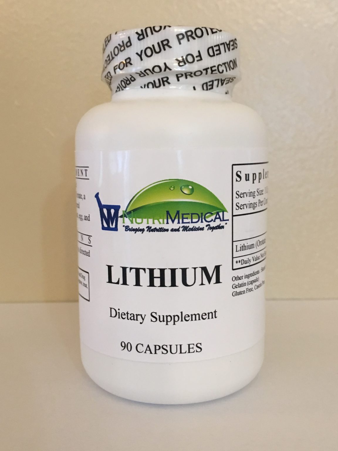 Lithium Orotate 5 mg NutriMedical